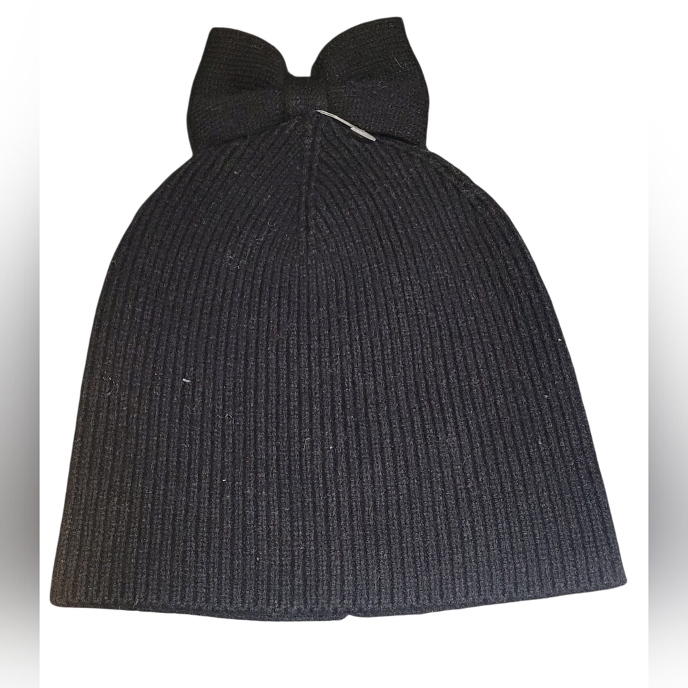 Kate Spade Bow Beanie NWT